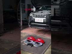 On-Vehicle Installation Effect Display of Brake Discs