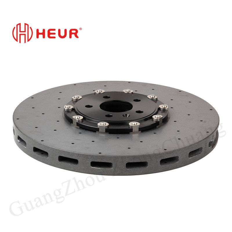 HEUR Front Brake Kit Ceramic Carbon Rotors (Refit) 390*36MM For Nissan GTR35/32