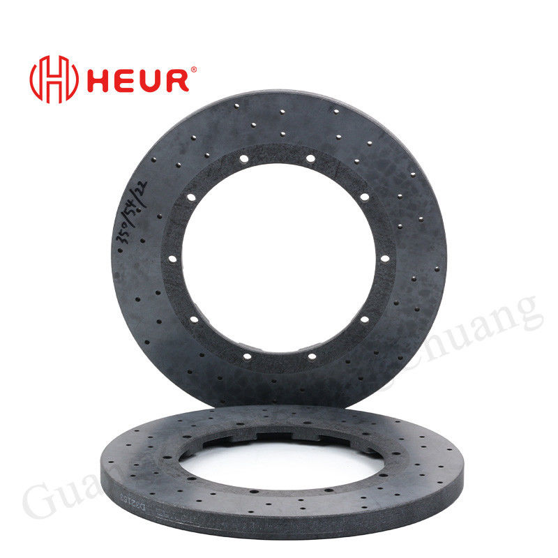 HEUR Brake Carbon Ceramic Disc For Honda Civic Ex F25 (Replacement) 350*54*22mm Front Set