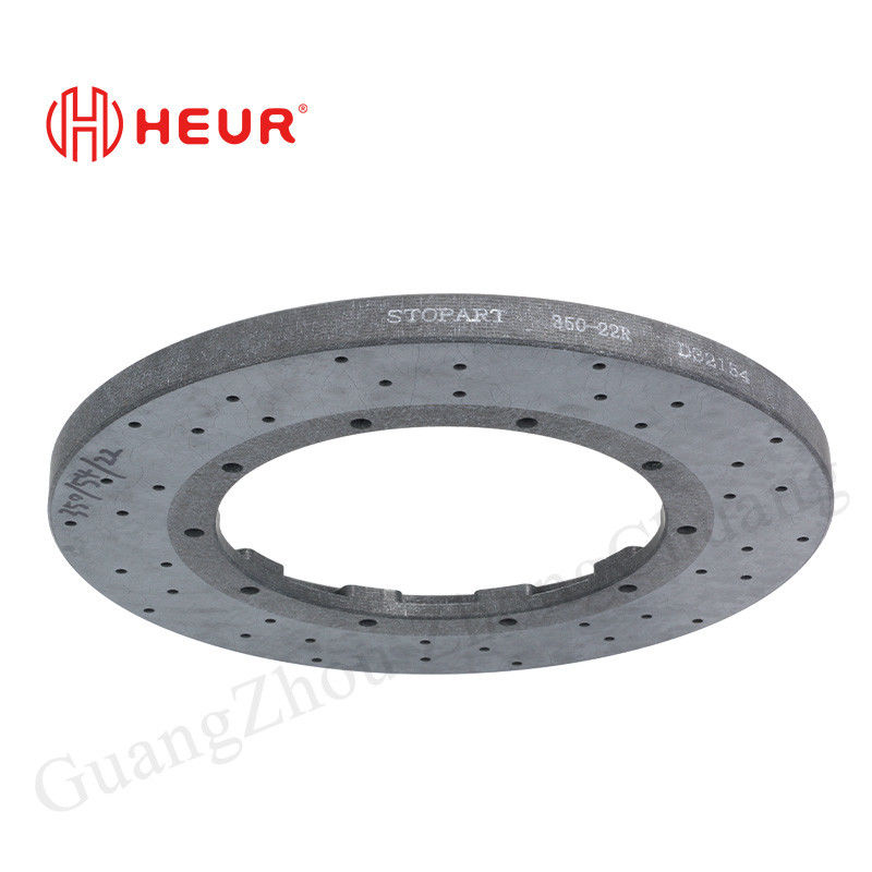 HEUR Brake Carbon Ceramic Disc For Honda Civic Ex F25 (Replacement) 350*54*22mm Front Set
