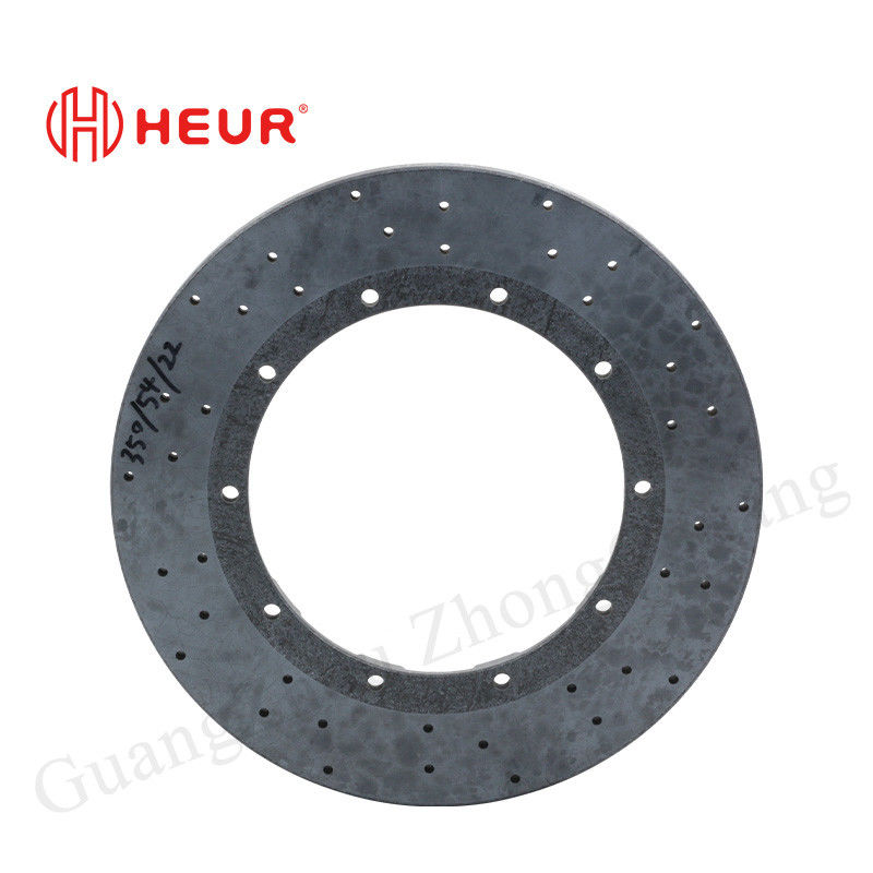 HEUR Brake Carbon Ceramic Disc For Honda Civic Ex F25 (Replacement) 350*54*22mm Front Set