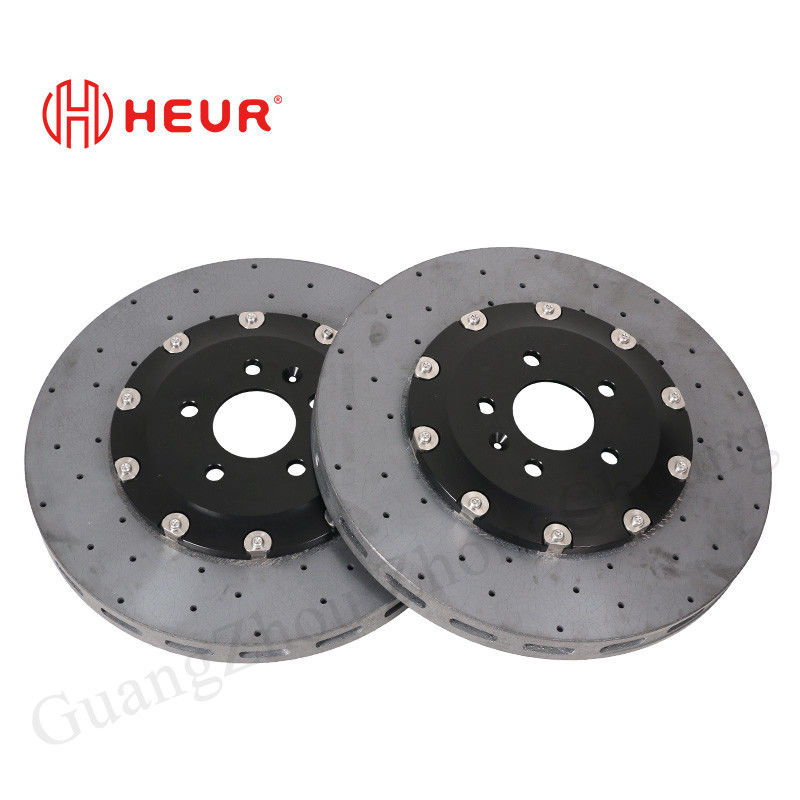 Heur Brake Carbon Ceramic Disc For Tesla Model S Model Y Model X Upgrade 380*34mm Front Set