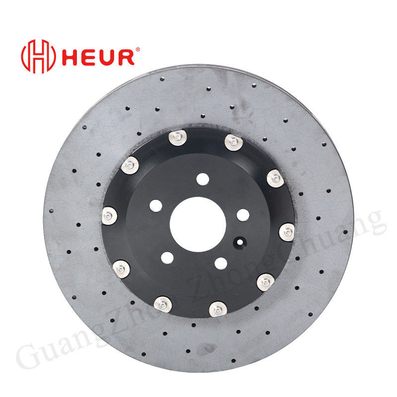 Heur Brake Carbon Ceramic Disc For Tesla Model S Model Y Model X Upgrade 380*34mm Front Set