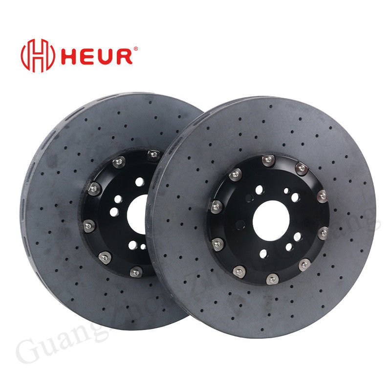 HEUR Carbon Brake Kit Refit Ceramic Disc 400*36mm Front Set For Lamborghini Benz