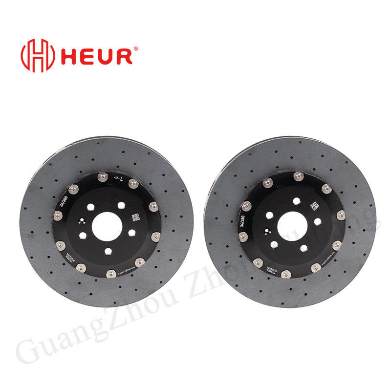 HEUR Brake Carbon Ceramic Disc For Vw Cc Id3 Mk2 Sharan Replacement Front Set