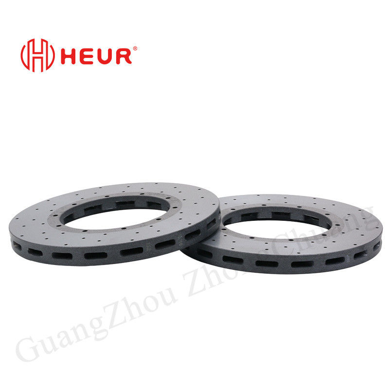HEUR Brake Carbon Ceramic Rotors For Tesla Model 3/Y Upgrade 380*70*34mm Front Set