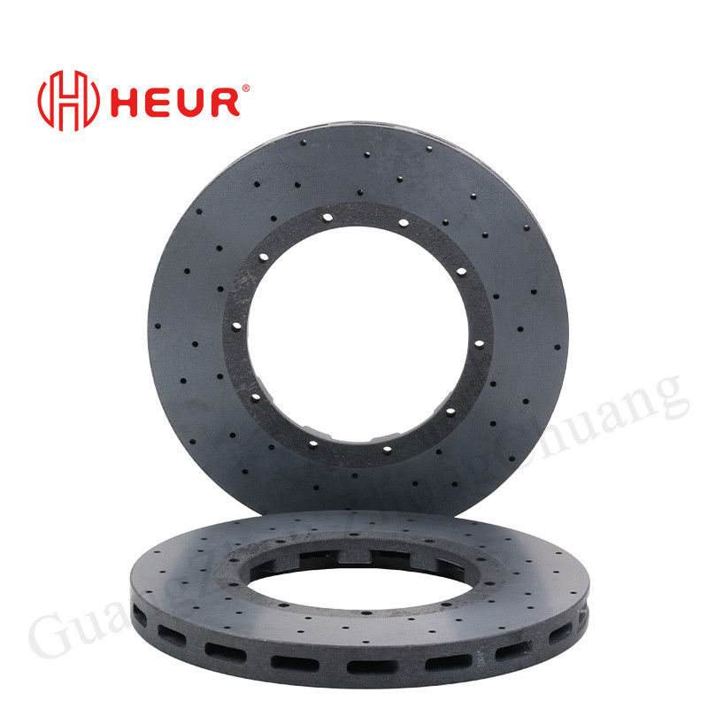 HEUR Brake Carbon Ceramic Rotors For Tesla Model 3/Y Upgrade 380*70*34mm Front Set