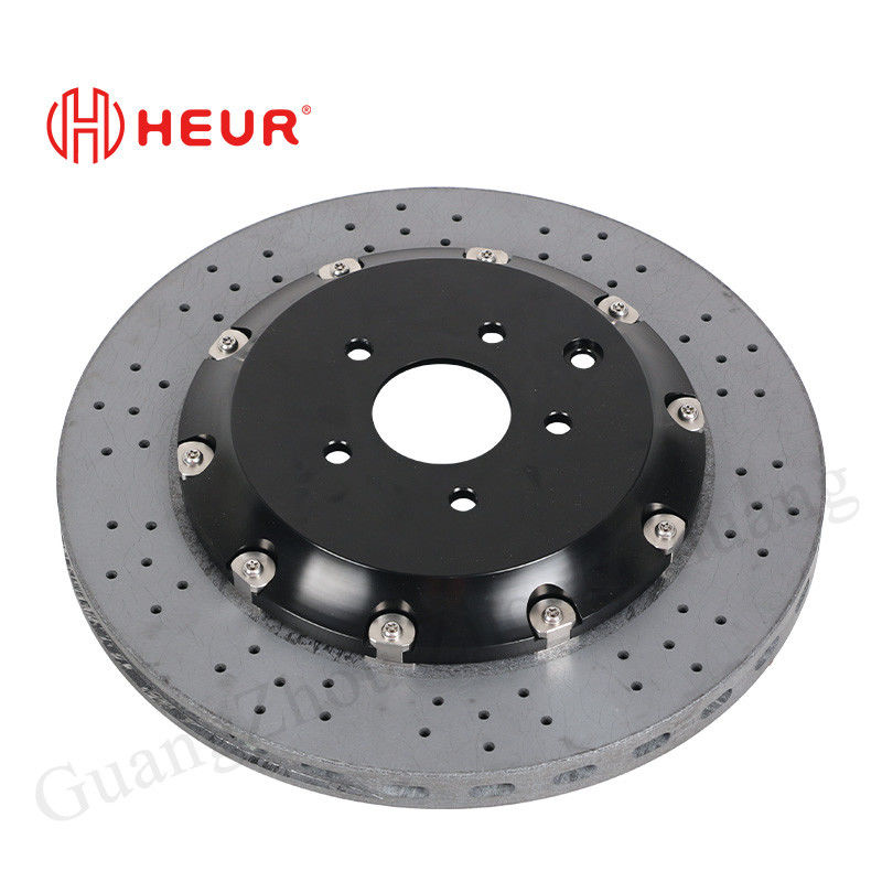 Disco cerámico de carbono de freno para Nissan Gt R35 reemplazo 380 * 28mm conjunto trasero