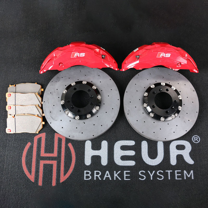 HEUR Carbon Ceramic Brake Disc Upgrade F Set 420*40mm For AUDI Rs3 Rs7 A3 C7 S7
