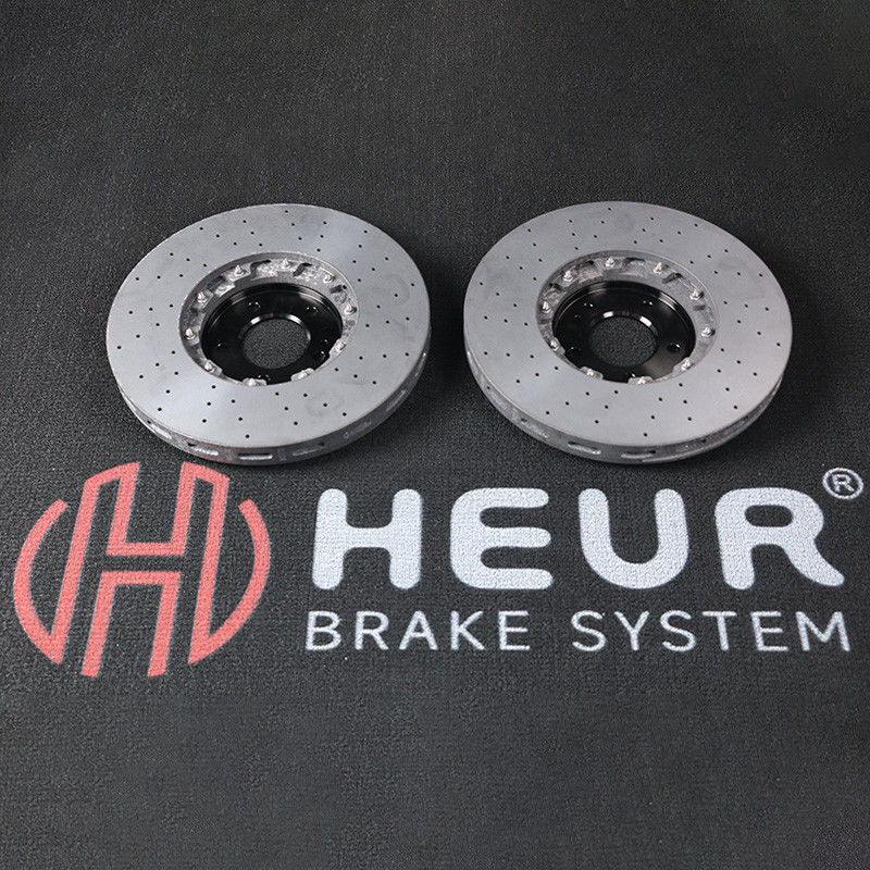 Heur Ceramic Carbon Brake Rotors For Tesla Model S Y 3 Upgrade 400*36mm F Set