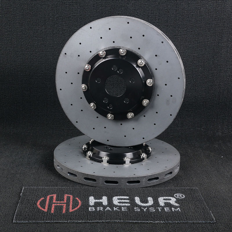 Heur Brake Carbon Ceramic Disc For Mercedes Benz S63 Upgrade 410*38mm Front Set And 360*26mm Rear Set