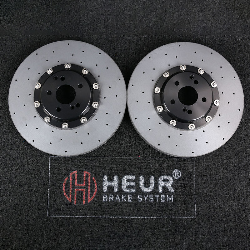 HEUR Durable Carbon Ceramic Brake Disc 410*38mm Front Set For Mercedes W204 W124