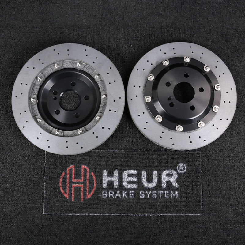 Auto Brake Carbon Ceramic Rear Disc Refit 360*26mm For Nissan GTR R35 R34 R32