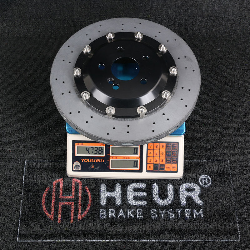 Auto Brake Carbon Ceramic Rear Disc Refit 360*26mm For Nissan GTR R35 R34 R32