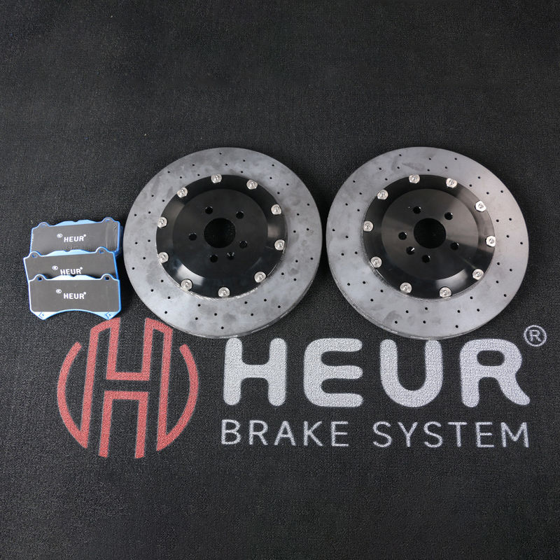 HEUR Brake Front Carbon Ceramic Discs For Audi A4 B8 Q3 2016 Refit 405*34mm Rotor