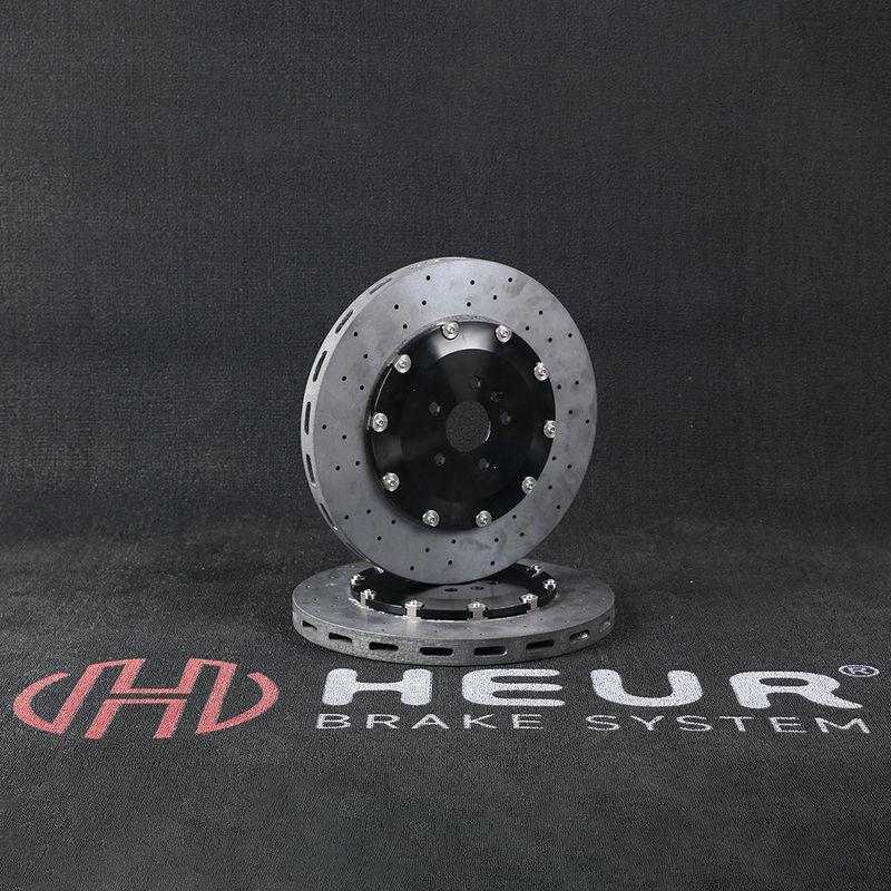 HEUR Brake Front Carbon Ceramic Discs For Audi A4 B8 Q3 2016 Refit 405*34mm Rotor