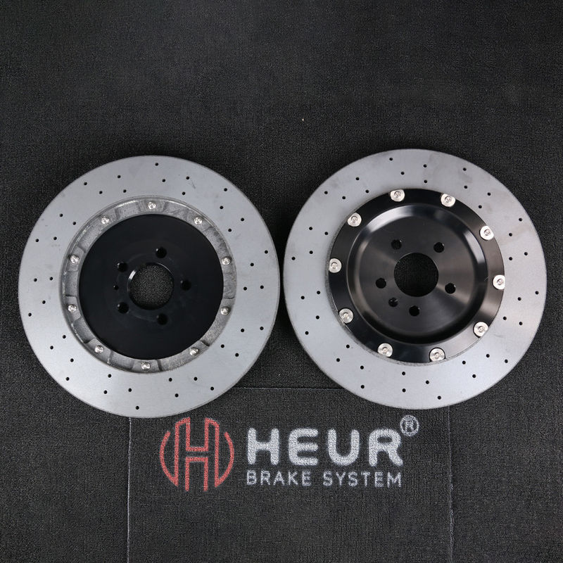 Disco de cerâmica de carbono do freio para Porsche Cayenne Coupé 440*40mm Set frontal e 410*32 Set traseiro