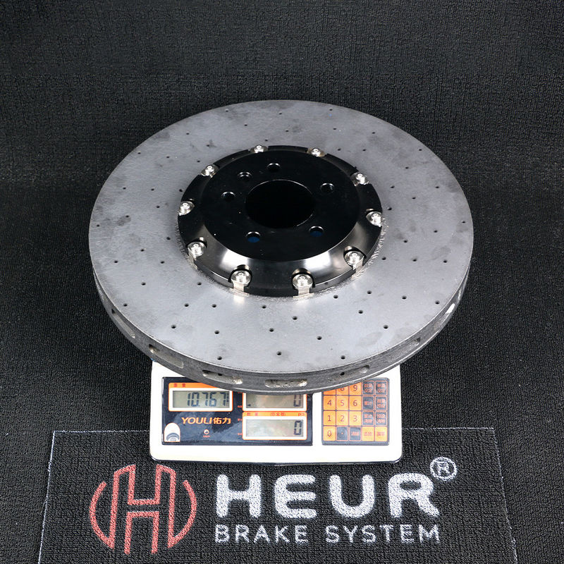 440*40mm Front Carbon Ceramic Brake Disc For Audi Rs4 Rs7 Corrosion Resistant