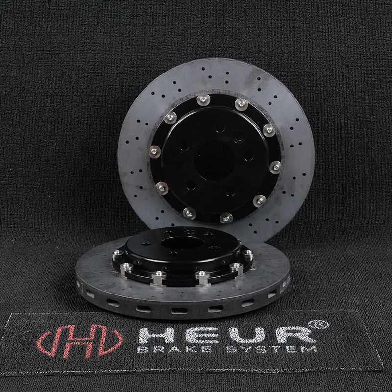 HEUR Brake Carbon Ceramic Rotor For Vw Cc Golf R Mk7 Customize 330mm Rear Set