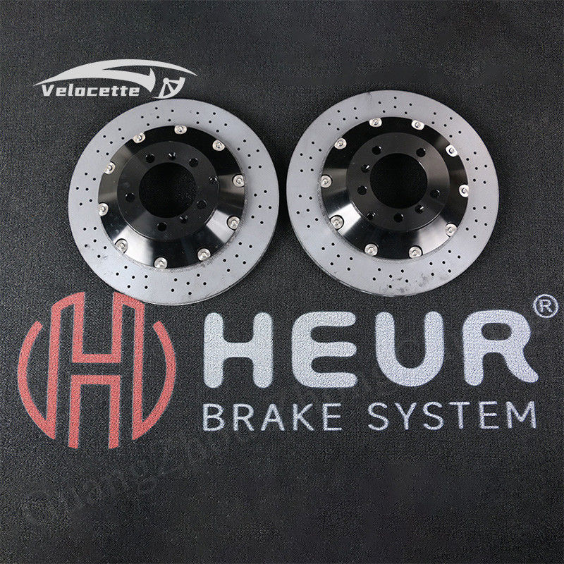 HEUR Porsche carbon ceramic brake discs For Boxster GTS(981) 3.4L Customize 380*28mm Rear Set