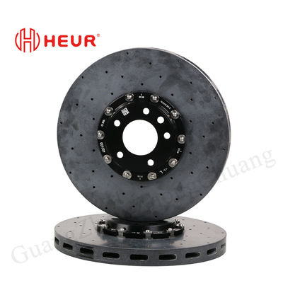 HEUR フロントブレーキキット 交換 420mm カーボンセラミックディスク