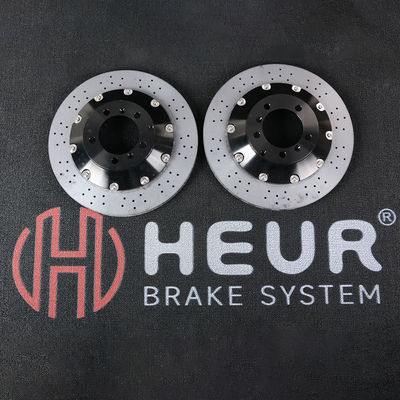 HEUR ブレーキ カーボン セラミック ディスク テスラモデル S - 380x28mm 後部セット