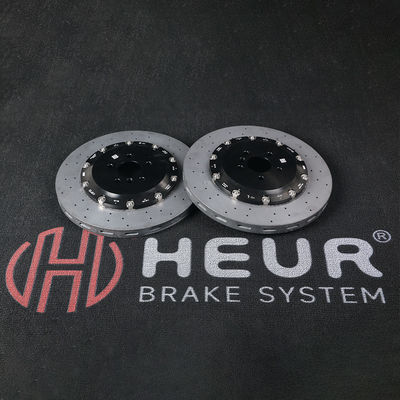 Heur Brake Carbon Ceramic Disc Untuk Mercedes Benz S63 W216 W217 Upgrade 410*32mm Set belakang