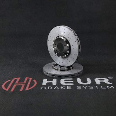 400*38mm Disk Ringan Untuk Mercedes Benz E250 / Mercedes Front Brake Discs Front Set